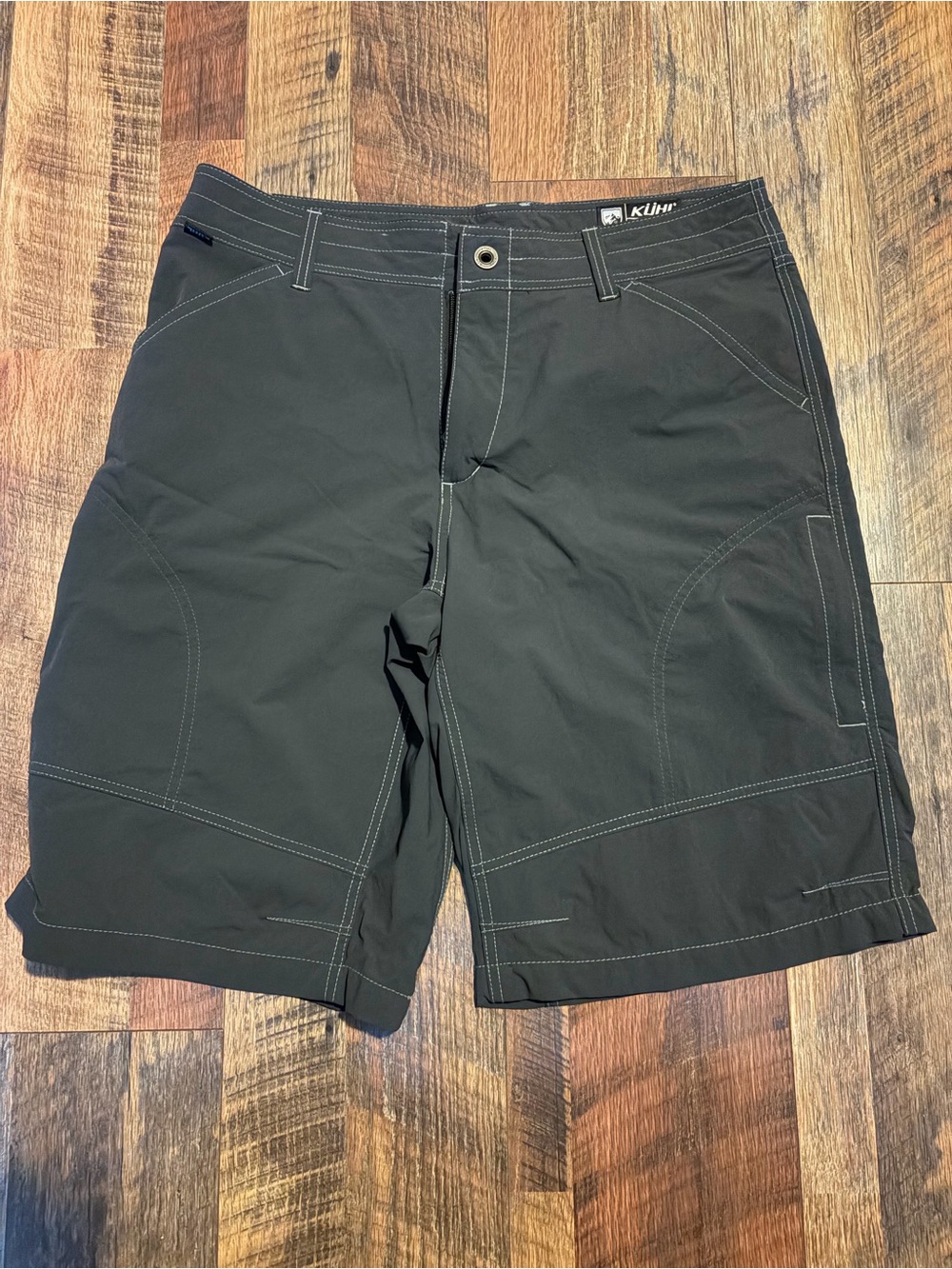 Kuhl Men's Black Stretch Athletic Shorts